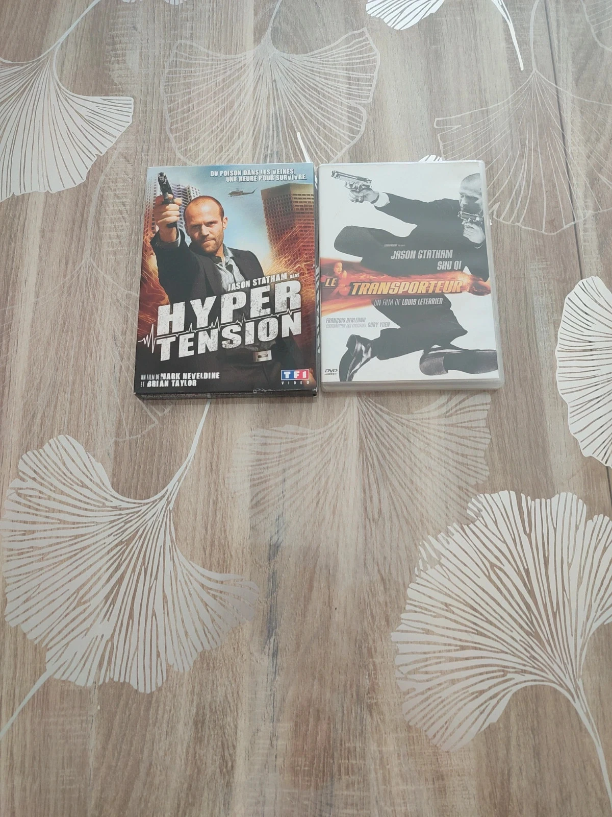 Lot de DVD action a ec Jason Statham